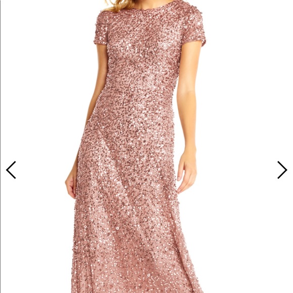 Adrianna Papell Dresses & Skirts - Adrianna Papell in Rose Gold.